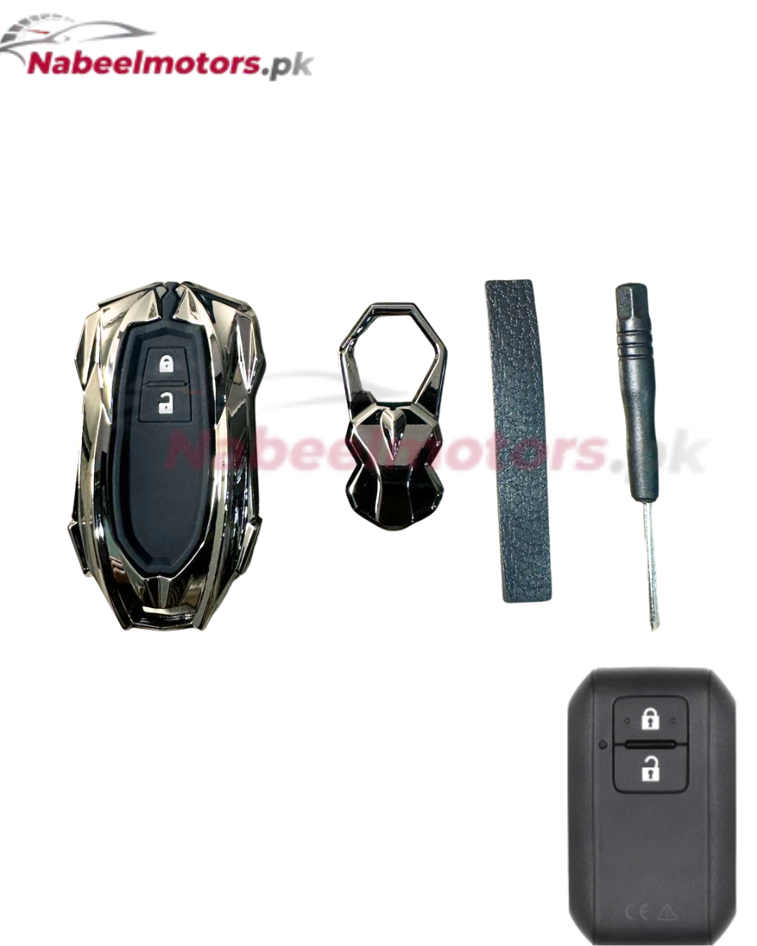 Suzuki Swift Batman Metal Key Cover | Premium Alloy Smart Key Protector