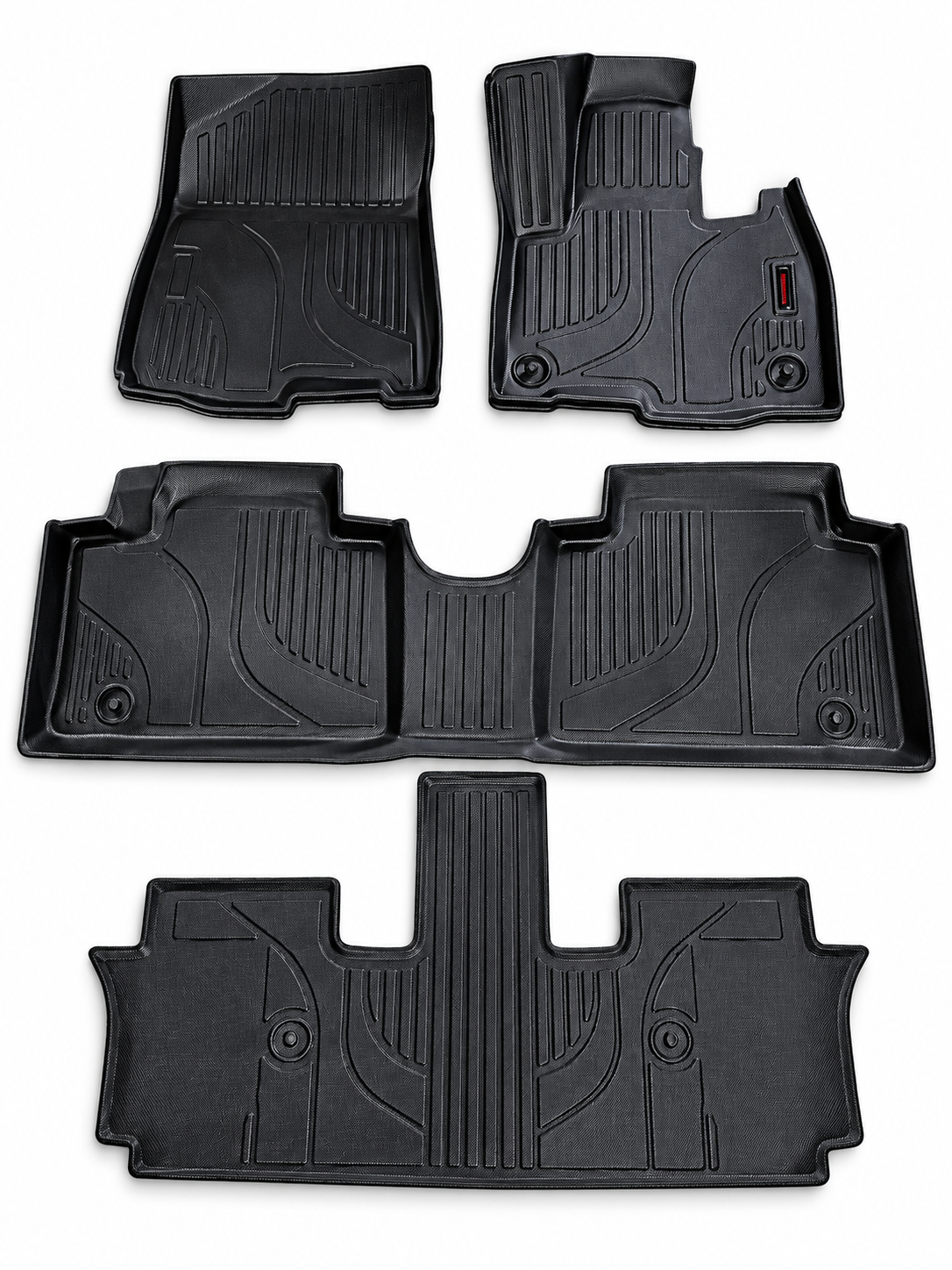 Hyundai Palisade TPE Floor Mats – Premium Quality, 4-Piece Set for 7-Seater