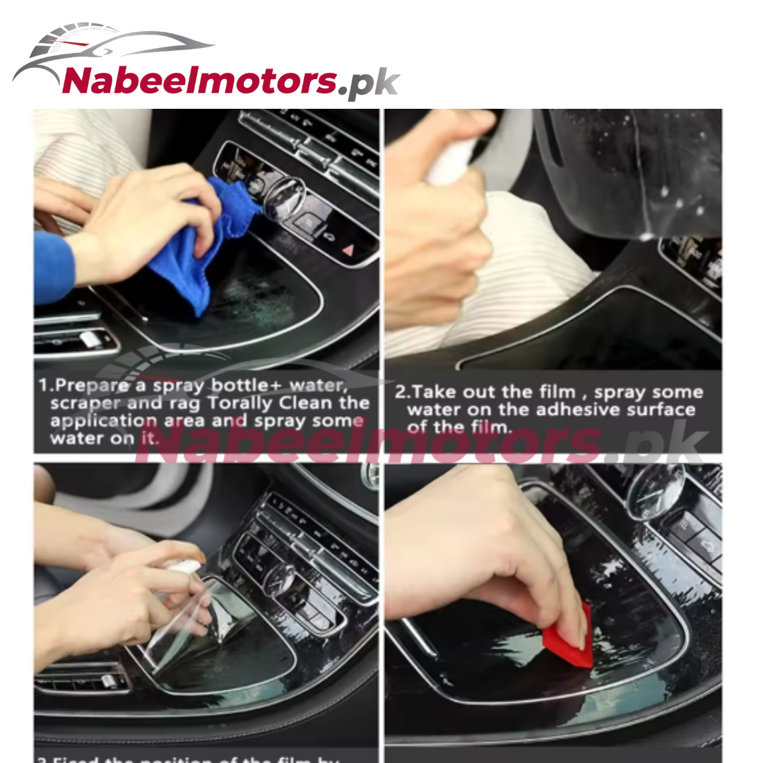 Byd atto A3 interior ppf