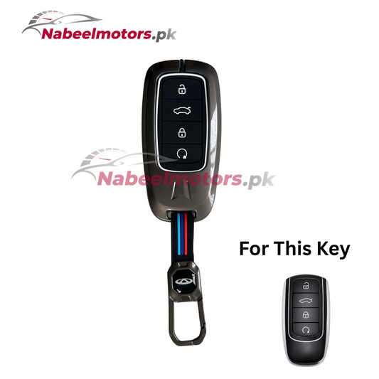 Chery Tiggo 8 Pro Metal Keycover – Premium Smart Key Protection with Elegant Finish