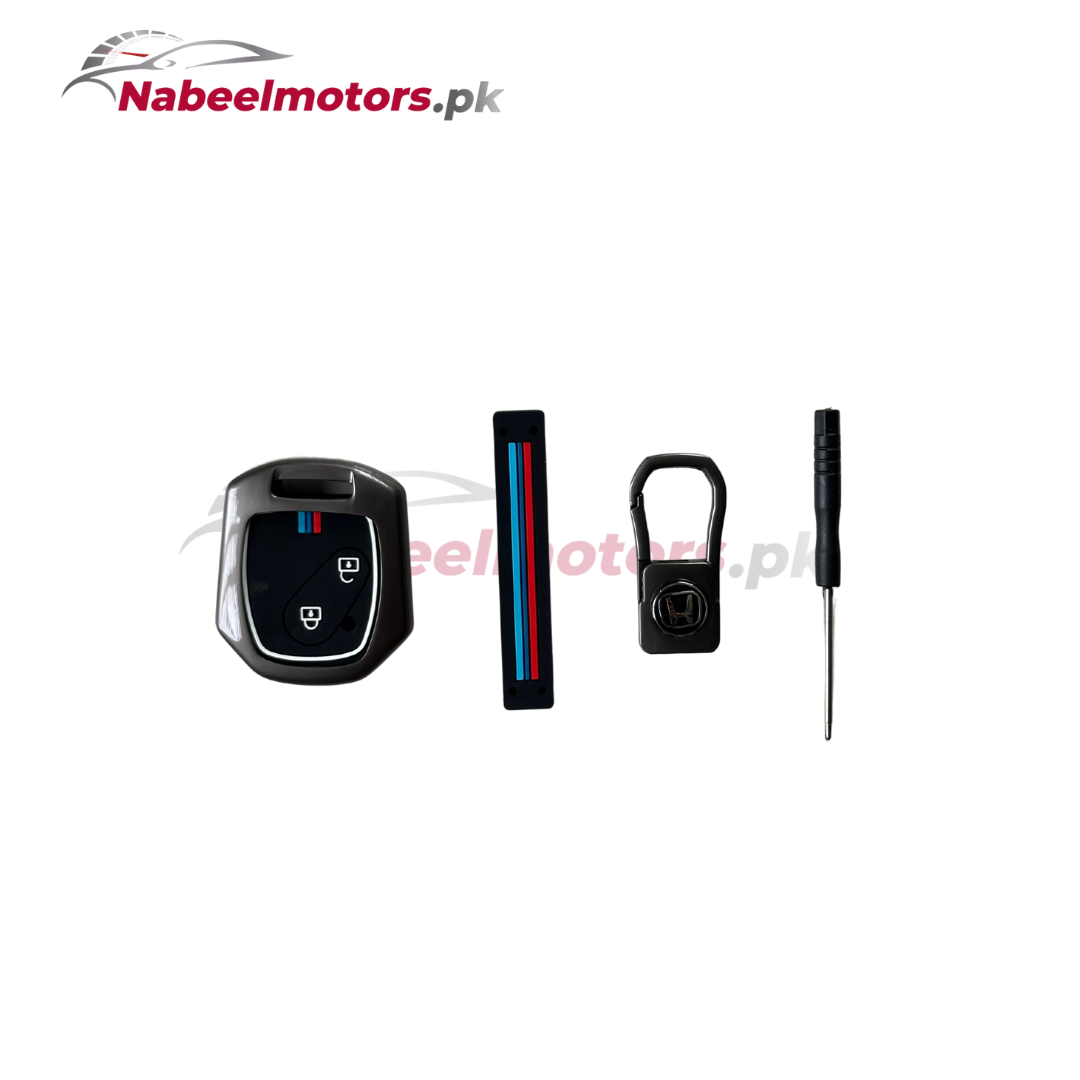 Honda City 2015-2021 & Honda Reborn Metal Keycover – Premium Key Protection
