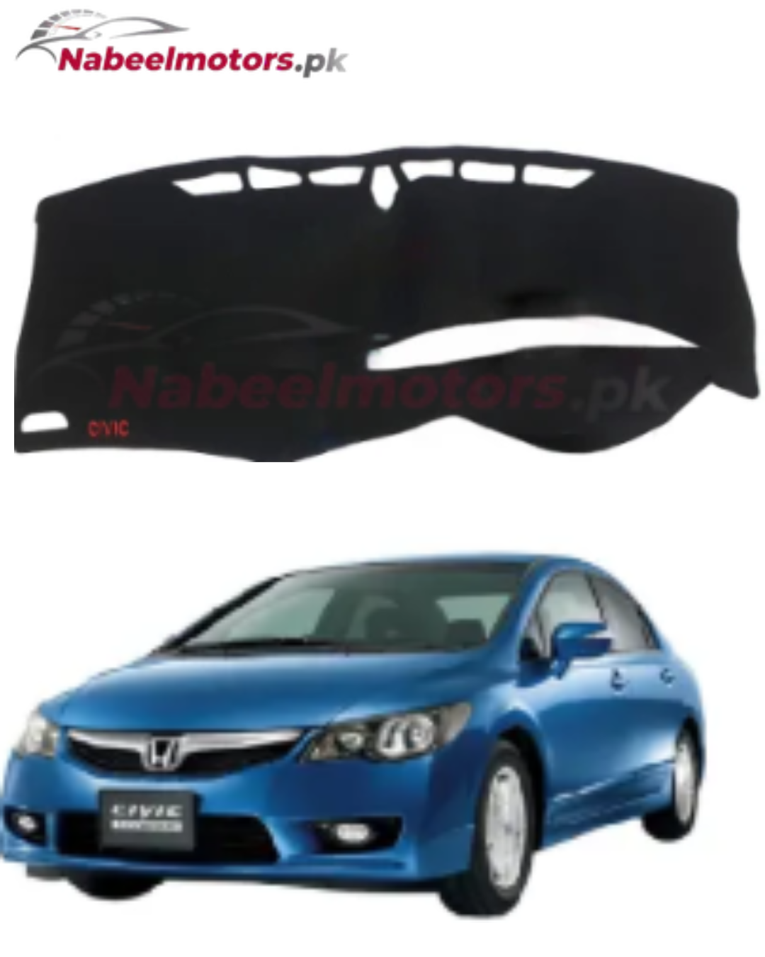 Honda Civic 2007 Dashboard Mat – Custom Fit Dash Cover