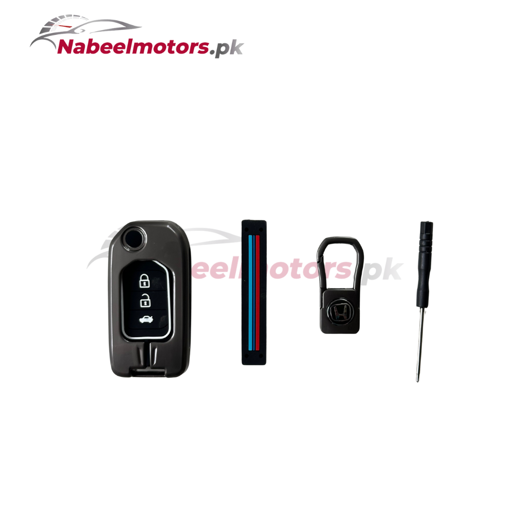 Honda Civic Rebirth metal Key cover