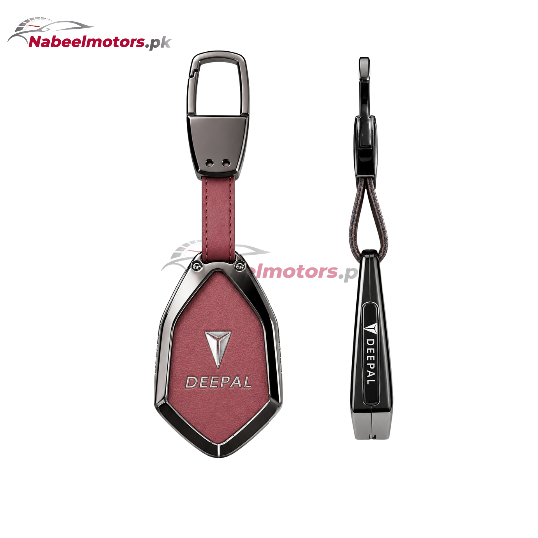 Deepal SO5 Leather Metal Key Cover – Premium Quality