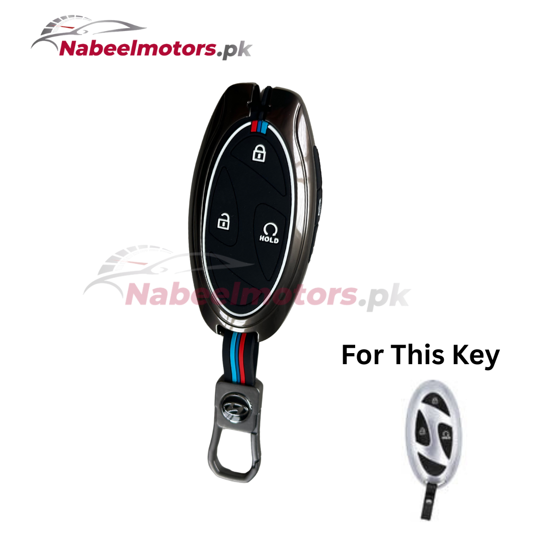 Elantra Hybrid  metal key cover