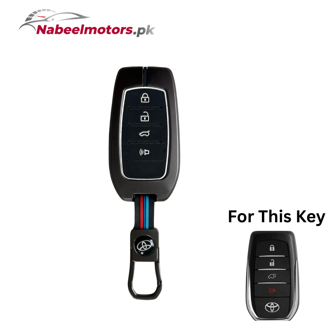Toyota Fortuner Metal Keycover – Premium Protection with Stylish Finish