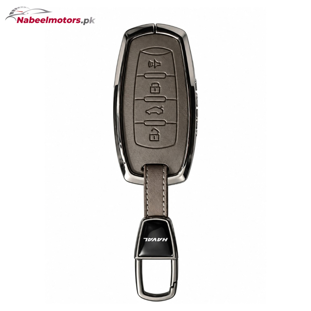 Haval H6 Pre-Facelift & Haval Jolion Leather Metal Key Cover – Premium Quality