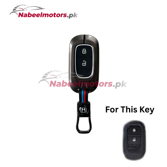 Honda HRV Metal Keycover – Premium Smart Key Protection with Stylish Finish