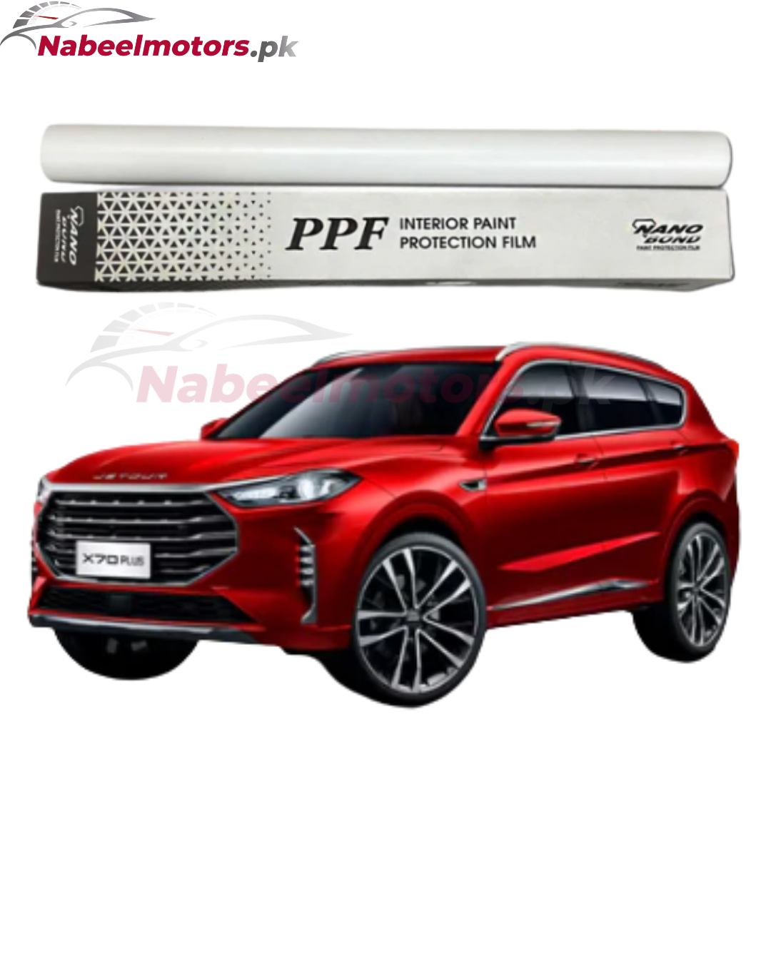 Jetour X70 Interior PPF – Transparent Interior Protection Film for Pan ...