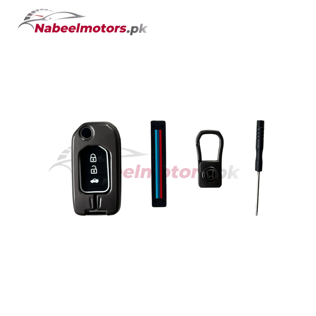 Honda Civic Rebirth metal Key cover