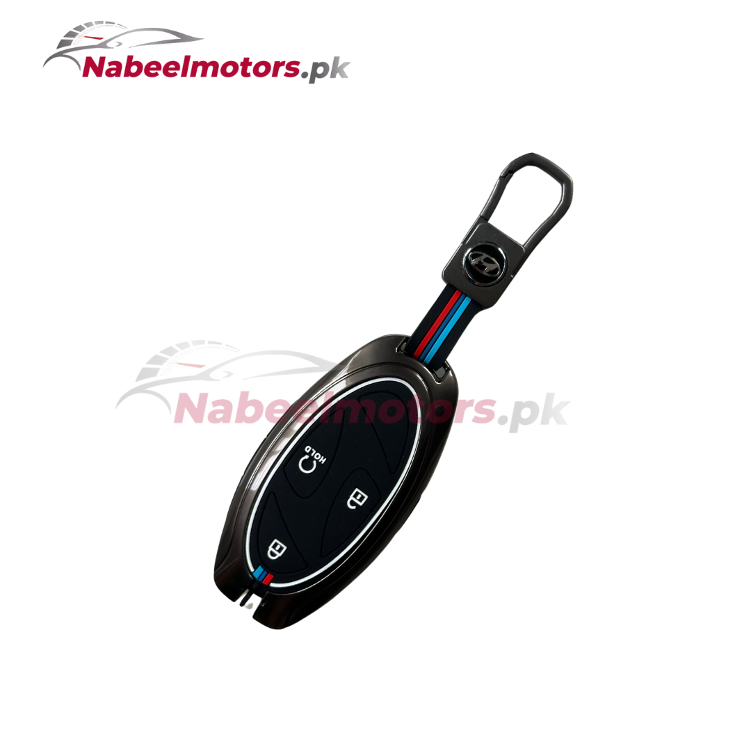 Hyundai Metal Keycover for Sonata N Line, Elantra Hybrid & Tucson Hybrid