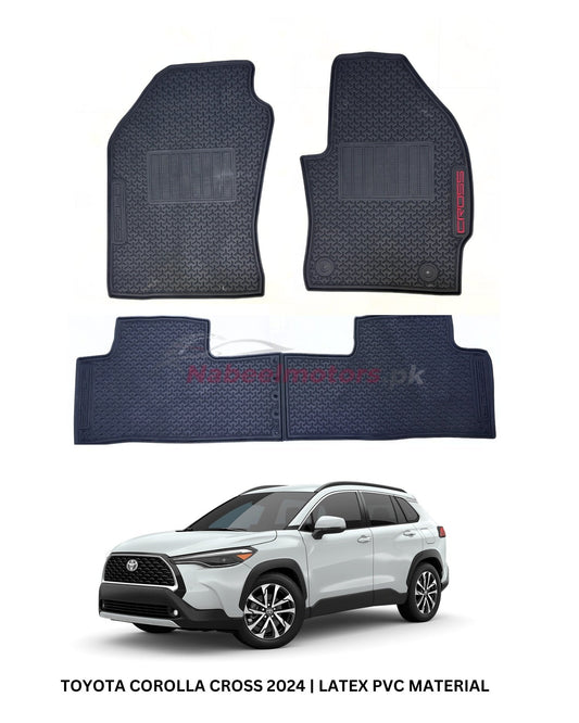 Toyota Cross 2024 Latex Rubber Floor Mats