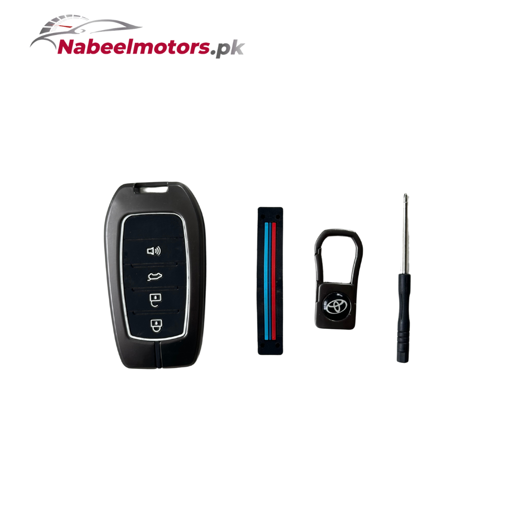 Toyota Fortuner Metal Keycover – Premium Protection with Stylish Finish