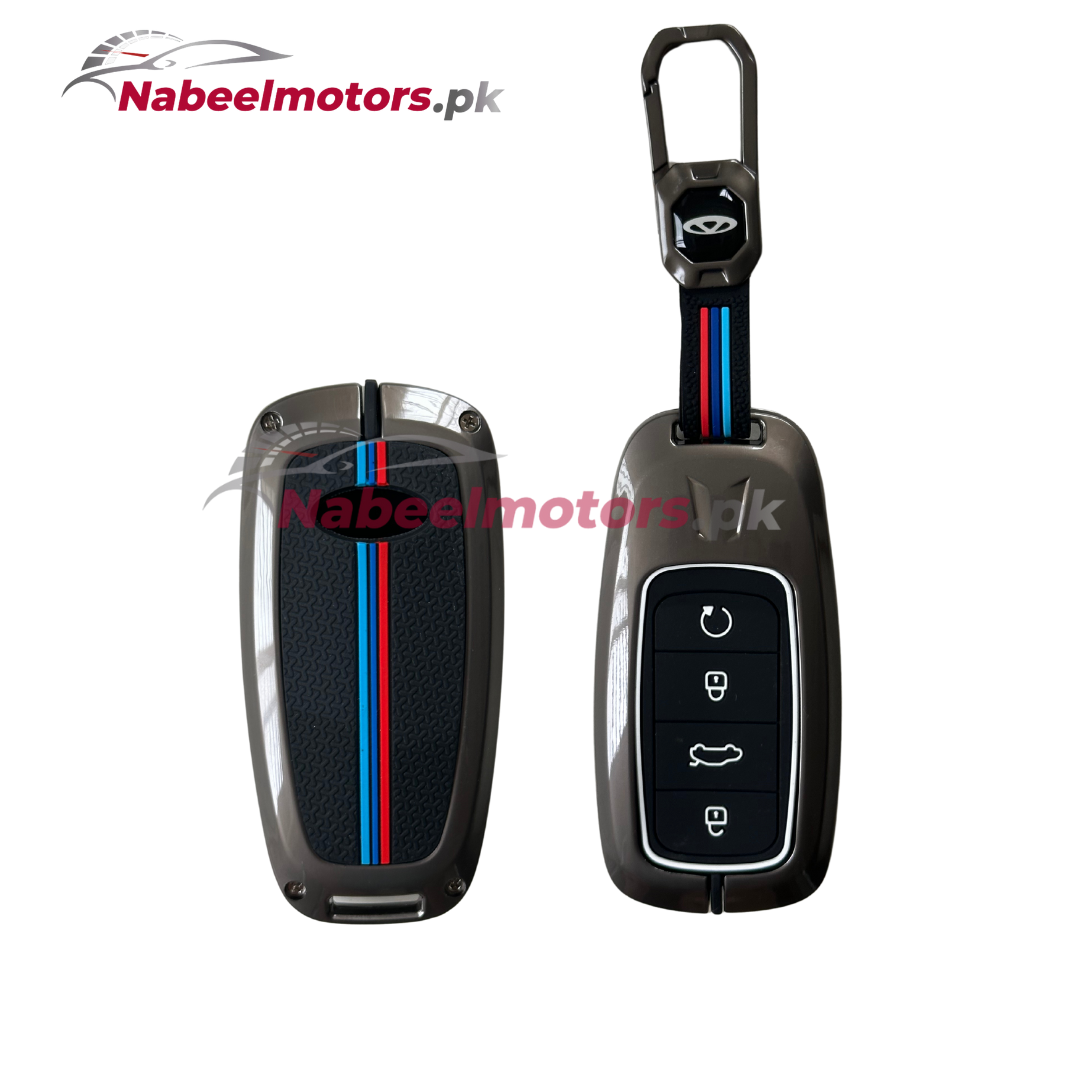 Chery Tiggo 8 Pro Metal Keycover – Premium Smart Key Protection with Elegant Finish