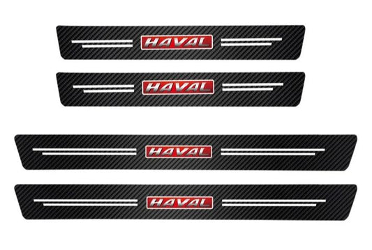 Haval h6 premium quality door sill protector 4pcs set