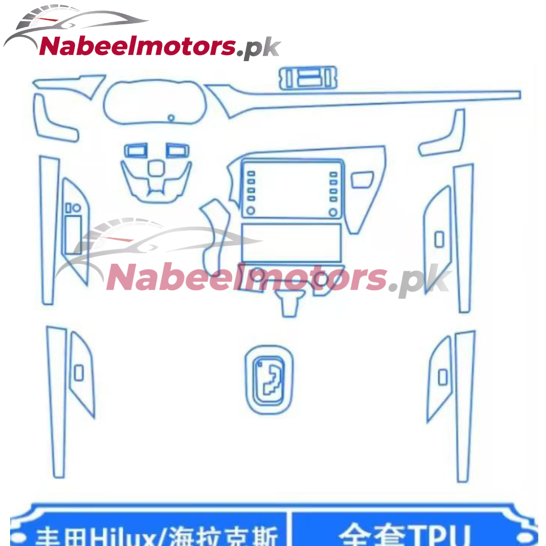 hilux revo ppf interior