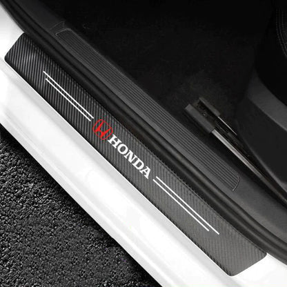Textured Car Door Sill Protector 4pcs set