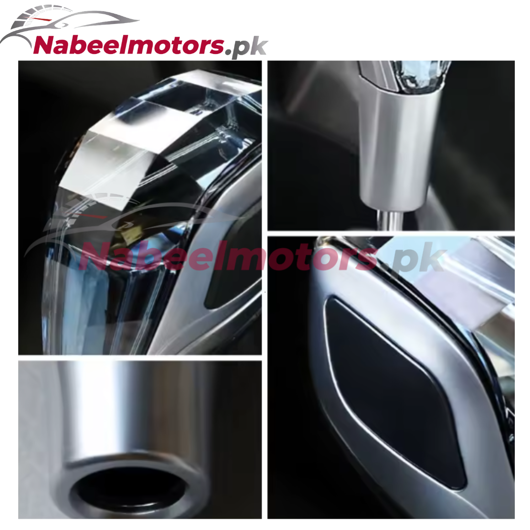 honda 7 colour crystal gear knob