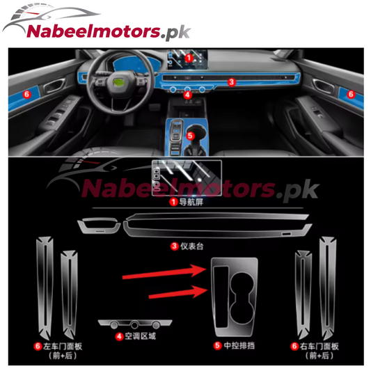 honda civic interior ppf