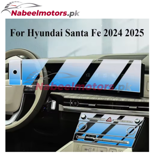 hyundai santafee interior ppf