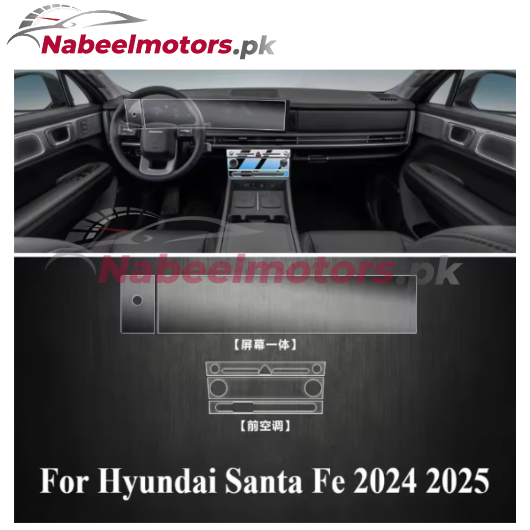 hyundai santafee interior ppf