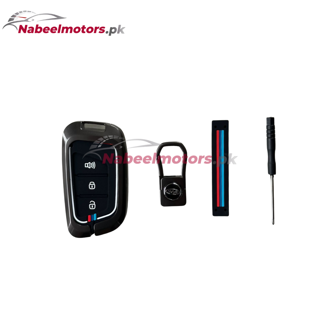 JAC T9 Hunter Metal Key Cover – Premium Zinc Alloy Car Key Case