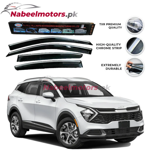 KIA Sportage 2025 TXR Airpress – Premium Quality Window Visors (4pcs Set)