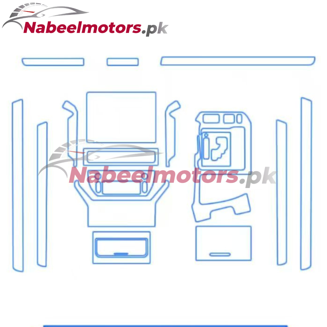land cruiser v8 interior ppf