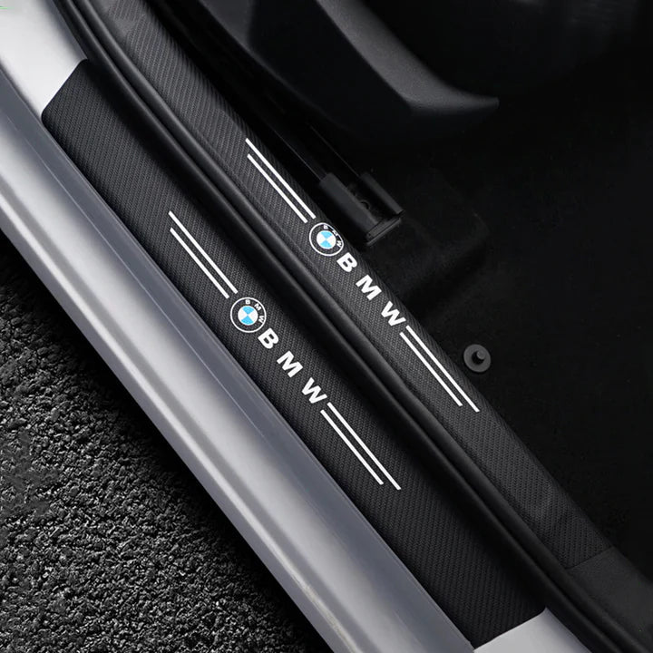 Textured Car Door Sill Protector 4pcs set
