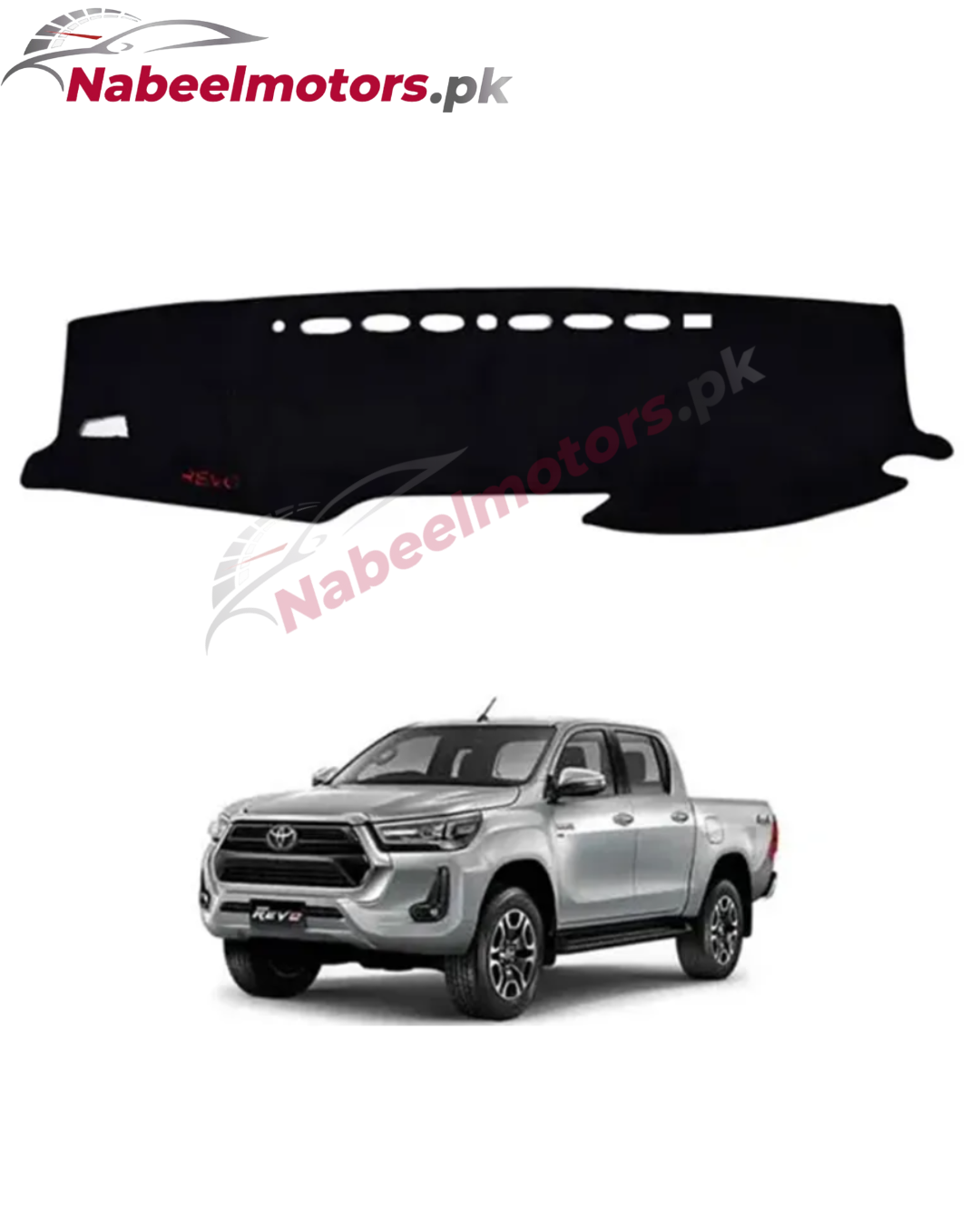 toyota hilux revo dash board matts