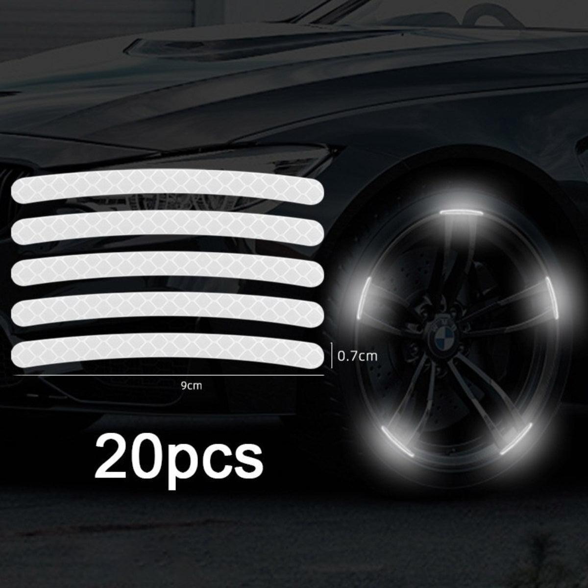 High-Visibility Rim Reflecting Stickers – Stay Safe & Stylish!
