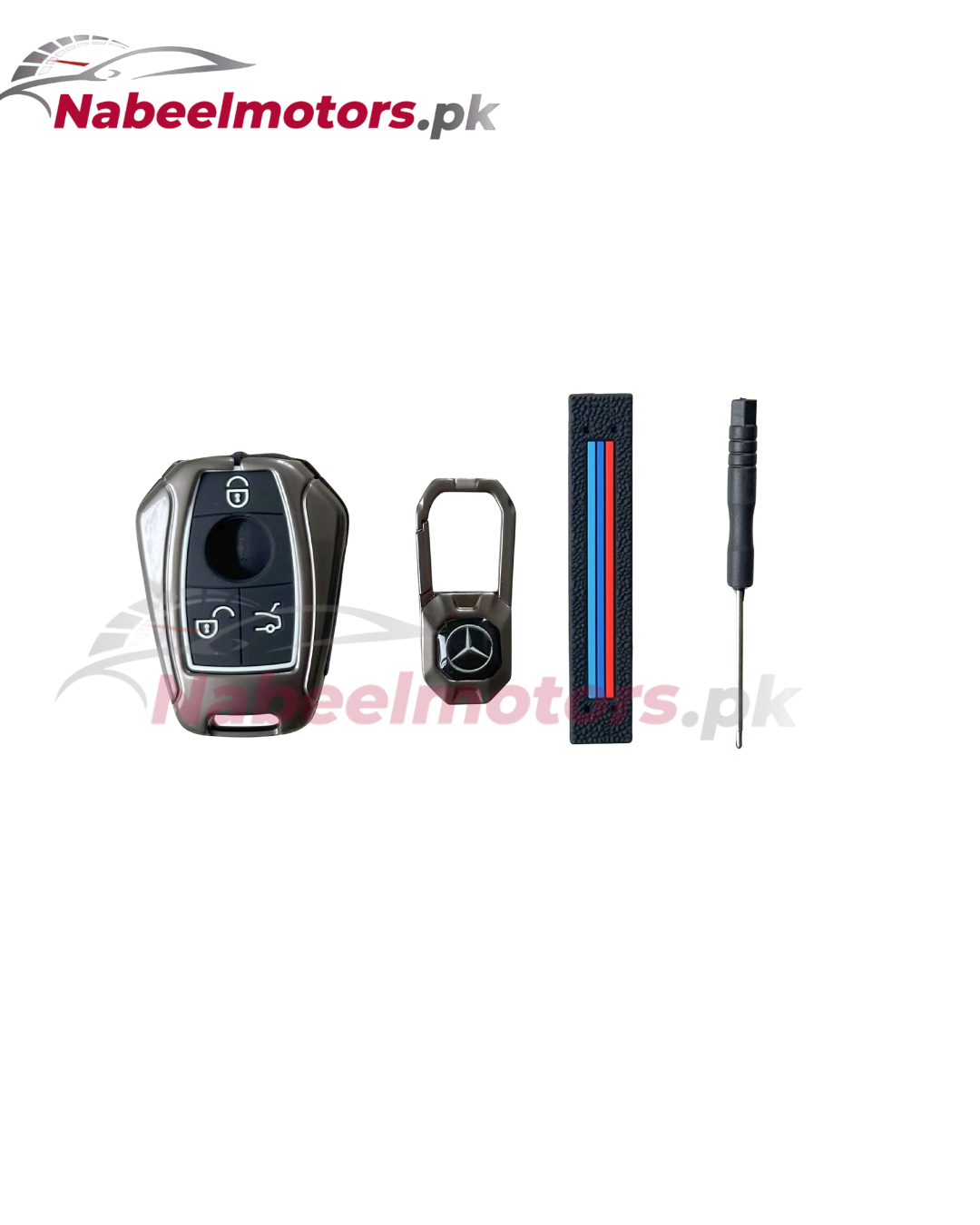 mercedez benz metal key cover