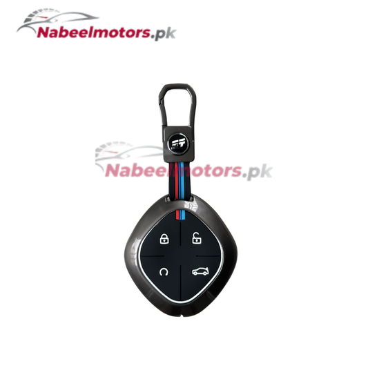 Jetour Dashing Metal Key Cover – Premium Zinc Alloy Car Key Case