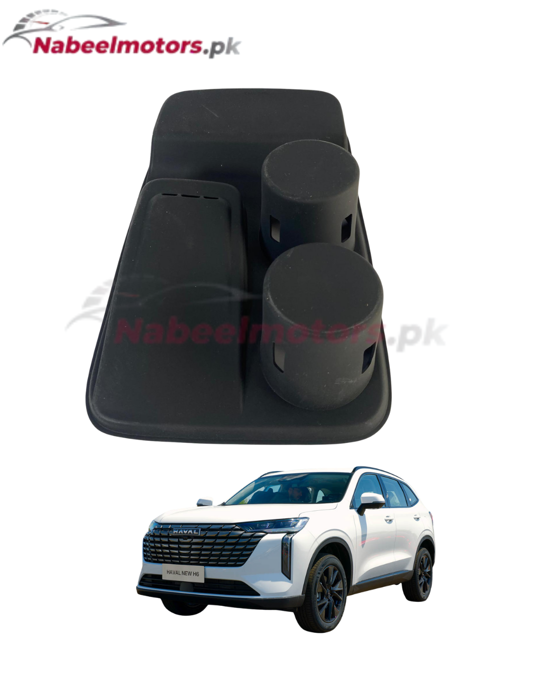 Haval H6 Facelift Silicone Cup Holder Cover