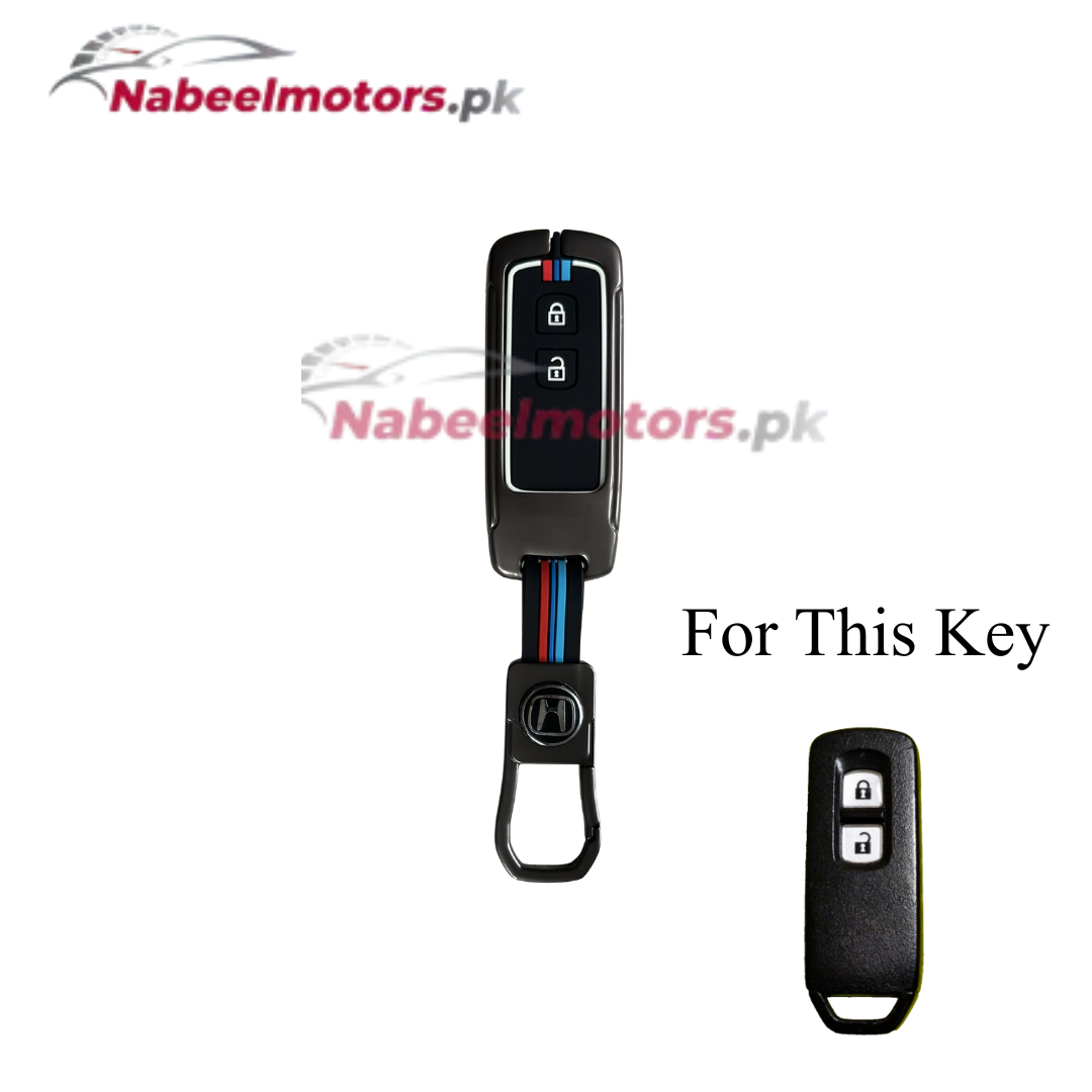 Honda N-WGN & N One Metal Key Cover – Premium Zinc Alloy Car Key Case