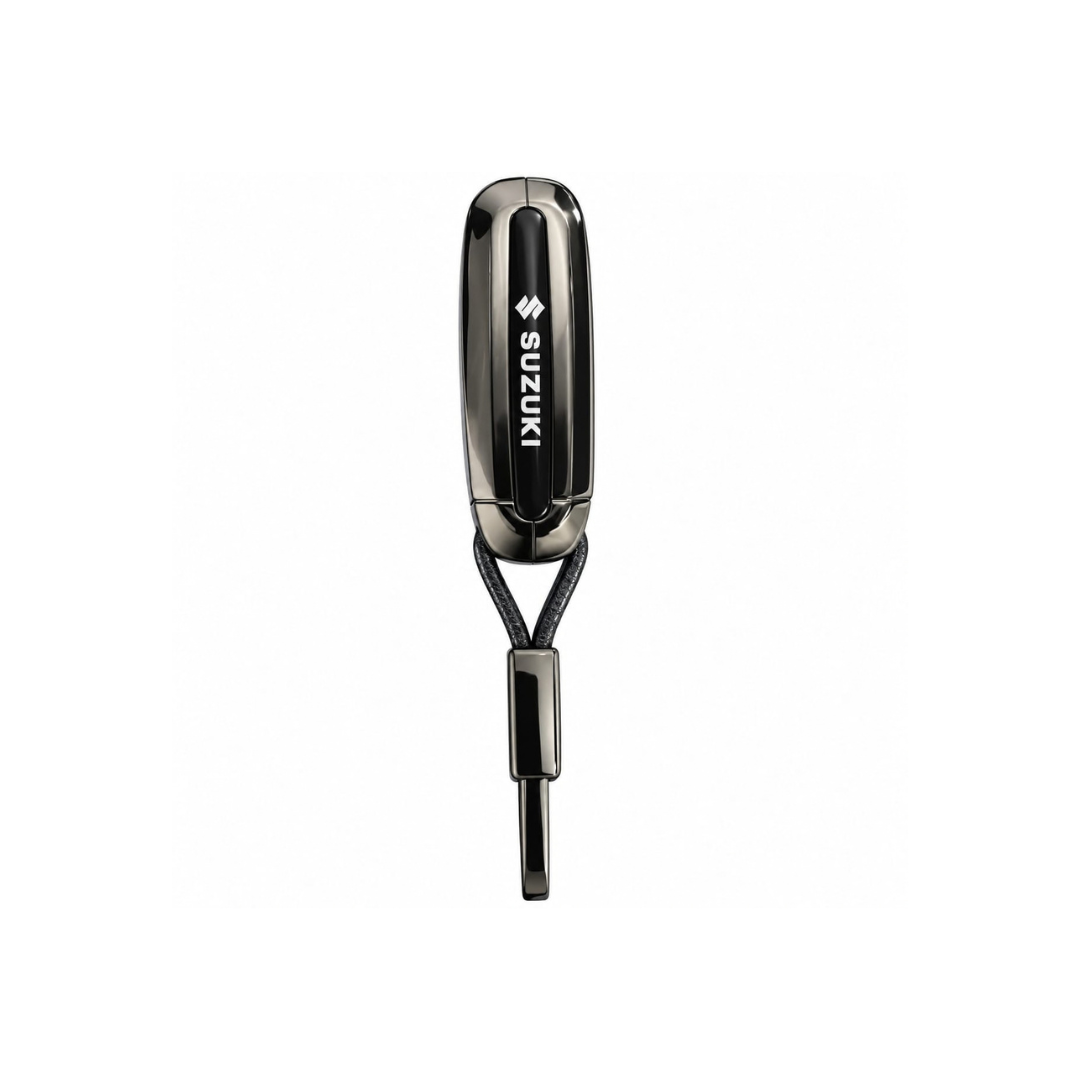 Suzuki Swift Leather Metal Keycover – Premium Quality