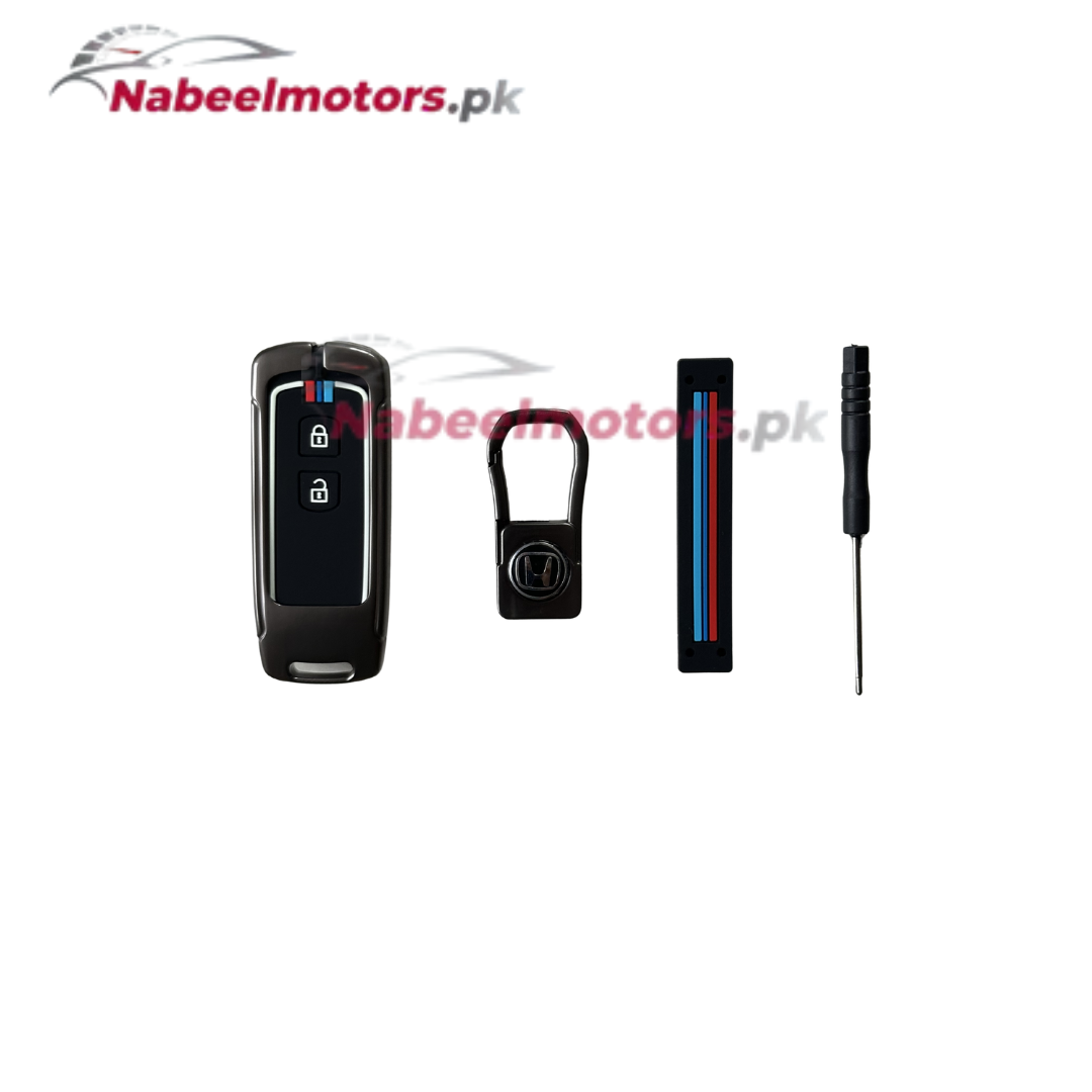 Honda N-WGN & N One Metal Key Cover – Premium Zinc Alloy Car Key Case