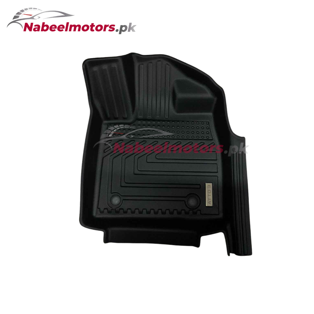 BYD ATTO 3 TXR TPE Floor Mats – Premium 3 Pcs Set