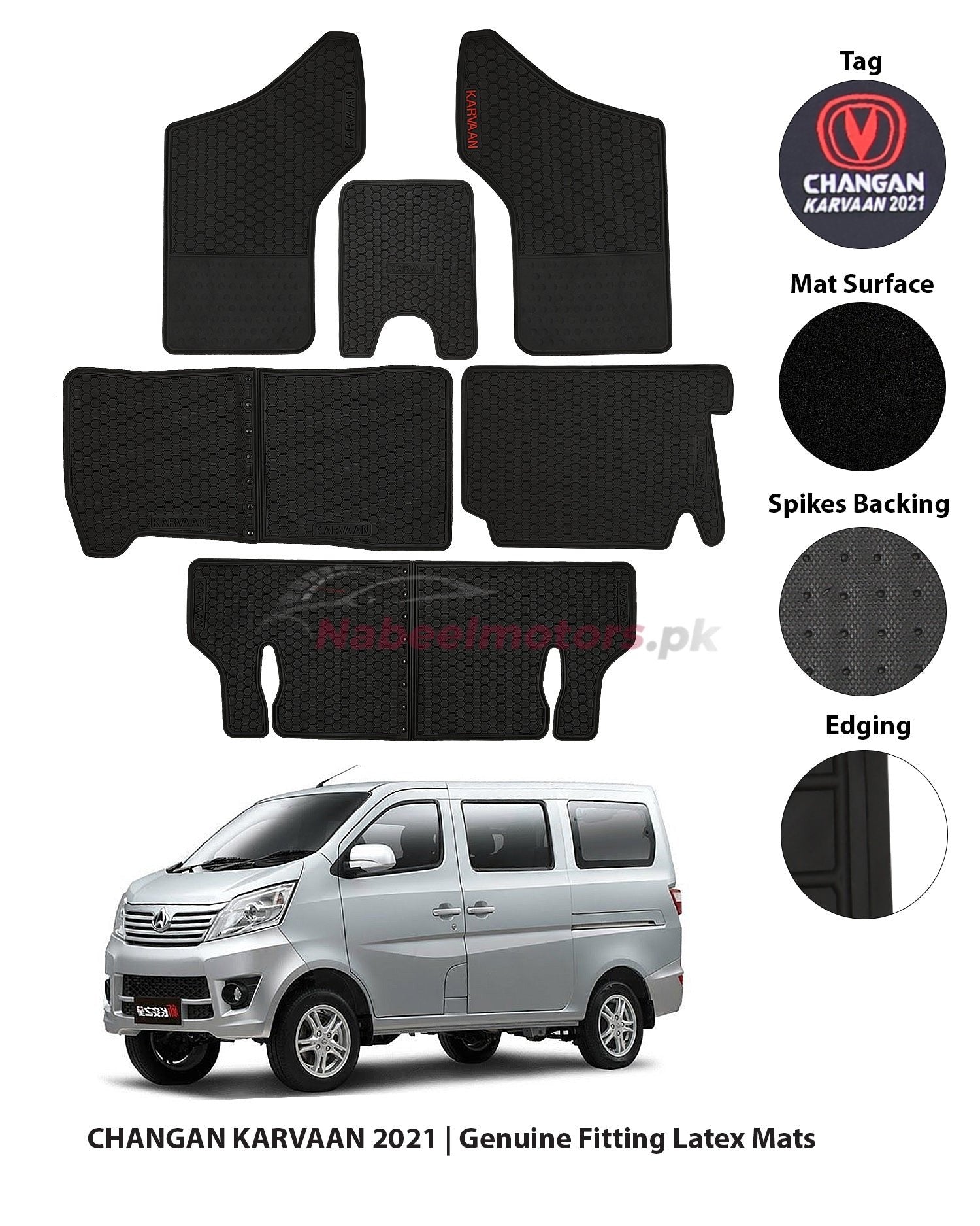 CHANGAN KARVAAN LATEX RUBBER  FLOOR MAT