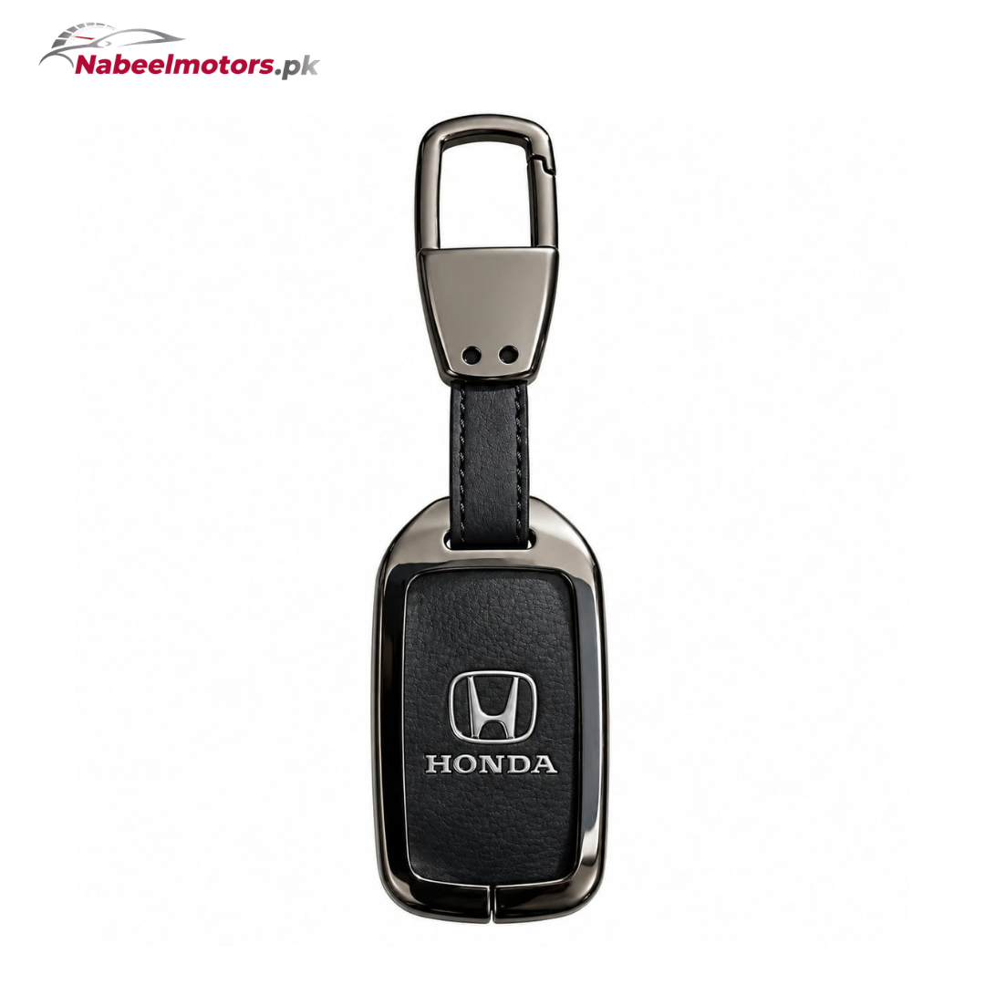 Civic X Turbo Leather Metal Keycover – Premium Quality