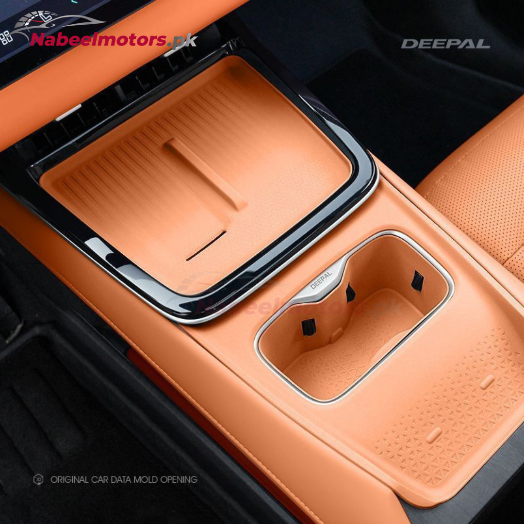 Deepal SO5 Interior Silicone Console Storage Organizer Box Tray – 5 Pcs Set