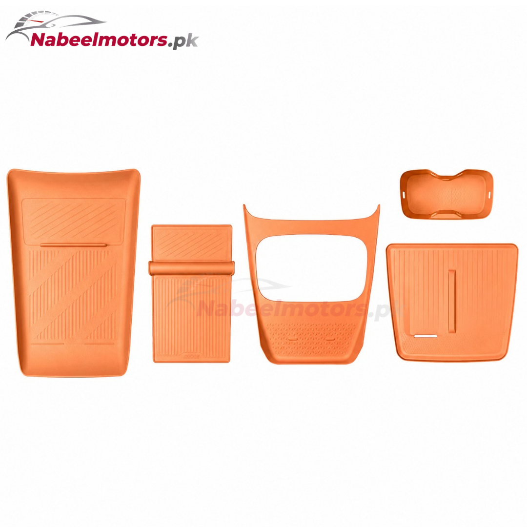 Deepal SO5 Interior Silicone Console Storage Organizer Box Tray – 5 Pcs Set