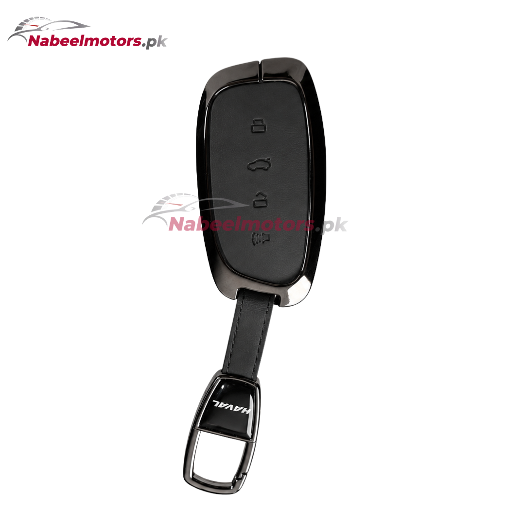 Haval H6 Leather Metal Key Cover – Premium Quality