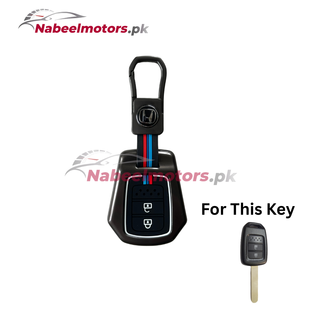 Honda BR-V Metal Keycover – Premium Protection with Stylish Metallic Finish