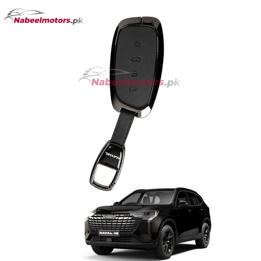 Haval H6 Leather Metal Key Cover – Premium Quality