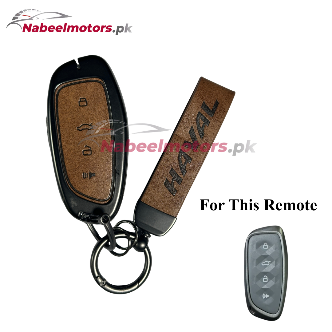 Haval H6 Facelift Premium Leather Metal Keycover