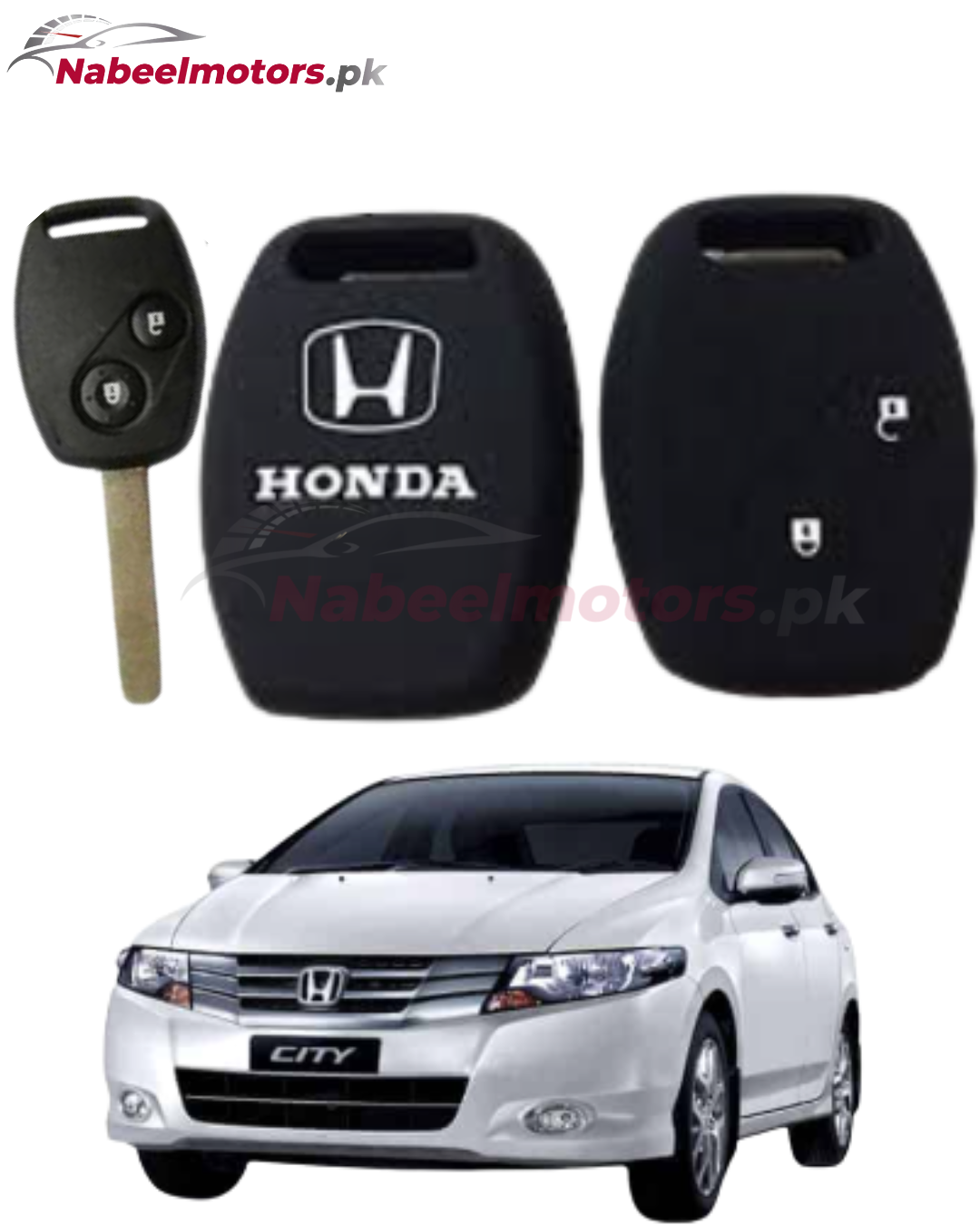 Honda City 2015 silicon Key Cover