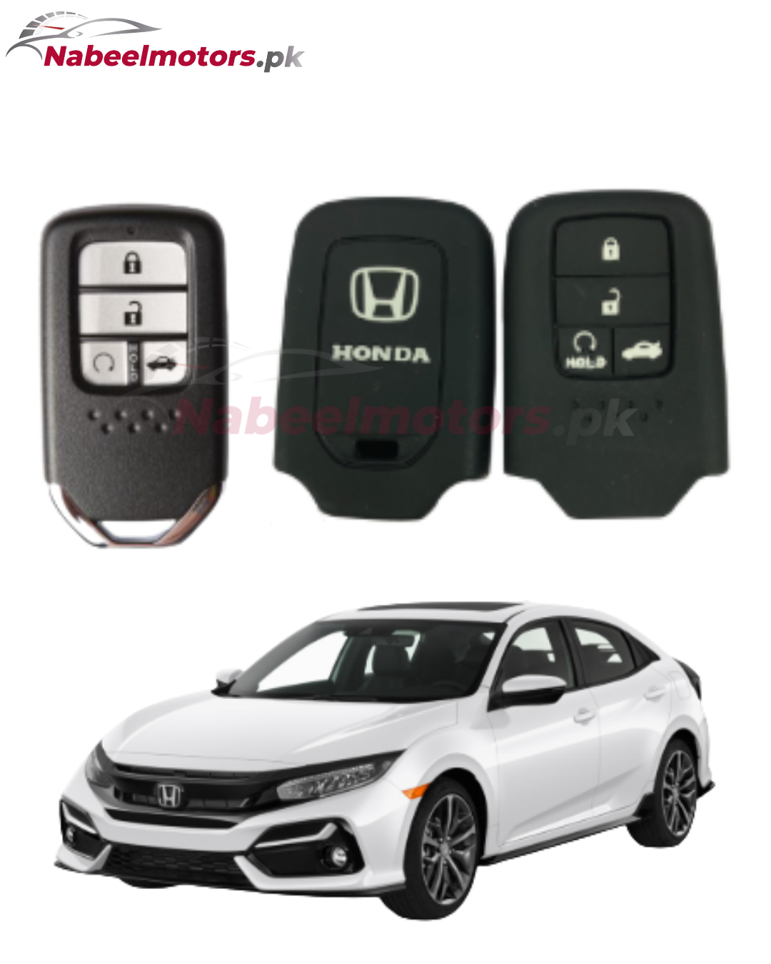 Honda Civic 2016 turbo Silicon Key Cover