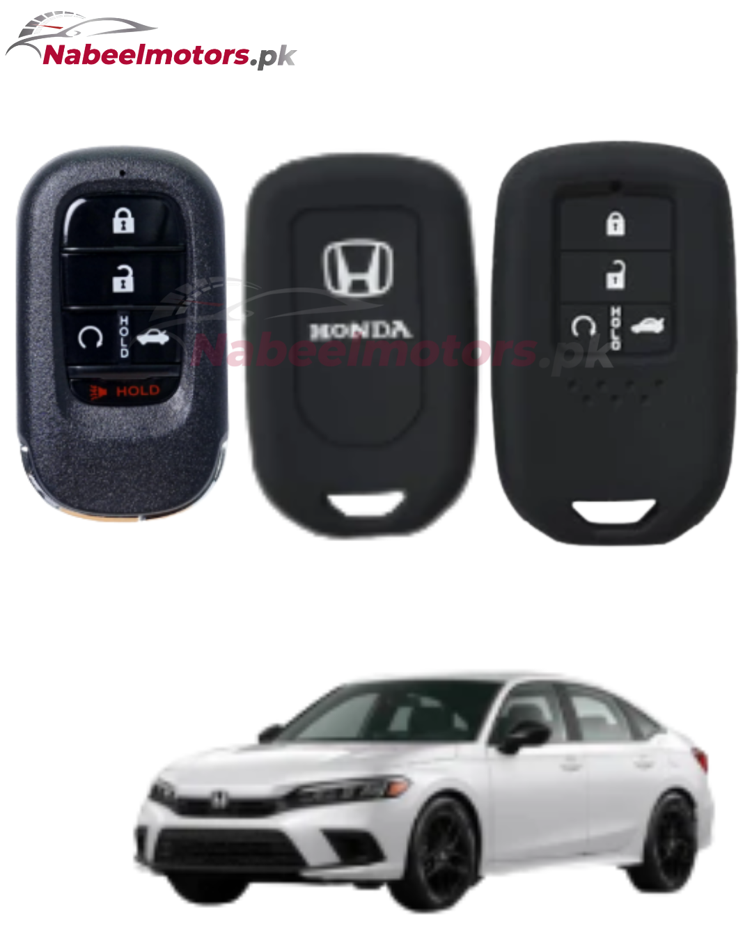 Honda Civic 2022 Silicon Key Cover