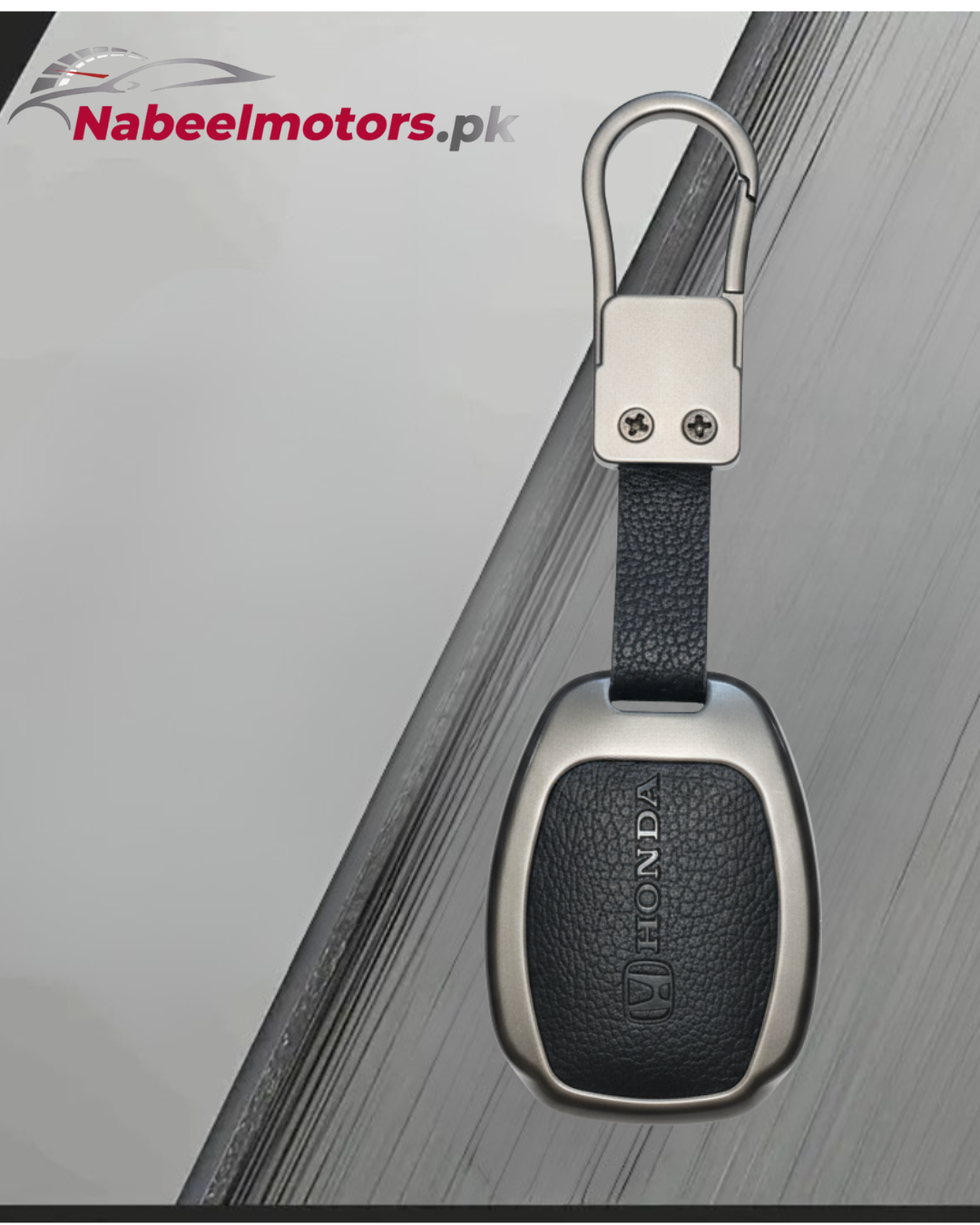 honda city 2009-2020 metal leather keycover 